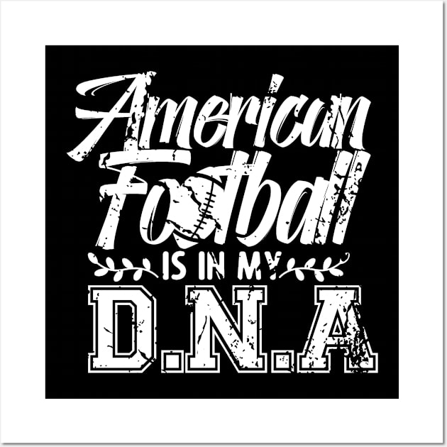 Player American Football Coach Team Footballer Wall Art by dr3shirts